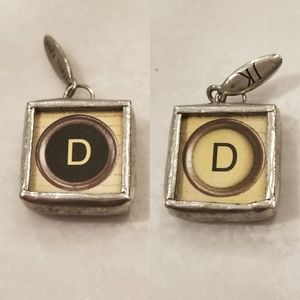 💞4 for $20💞 Typewriter Style D Pendant